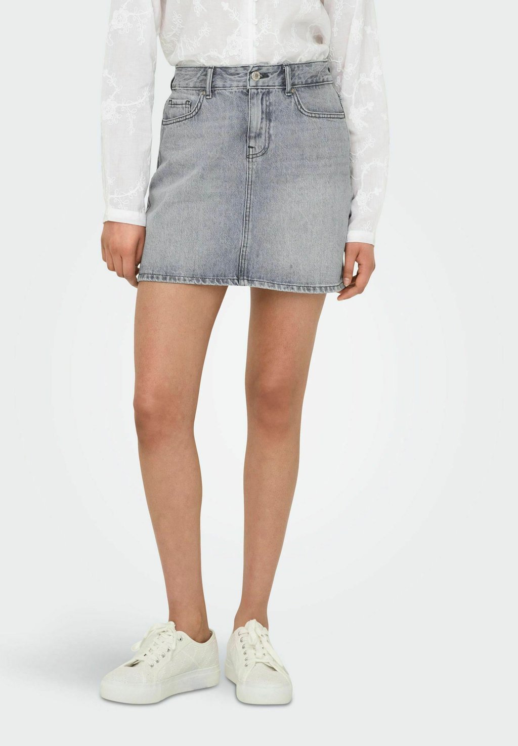 

Джинсовая юбка ONLSTELLA - Pencil skirt ONLY, цвет Light Grey Denim