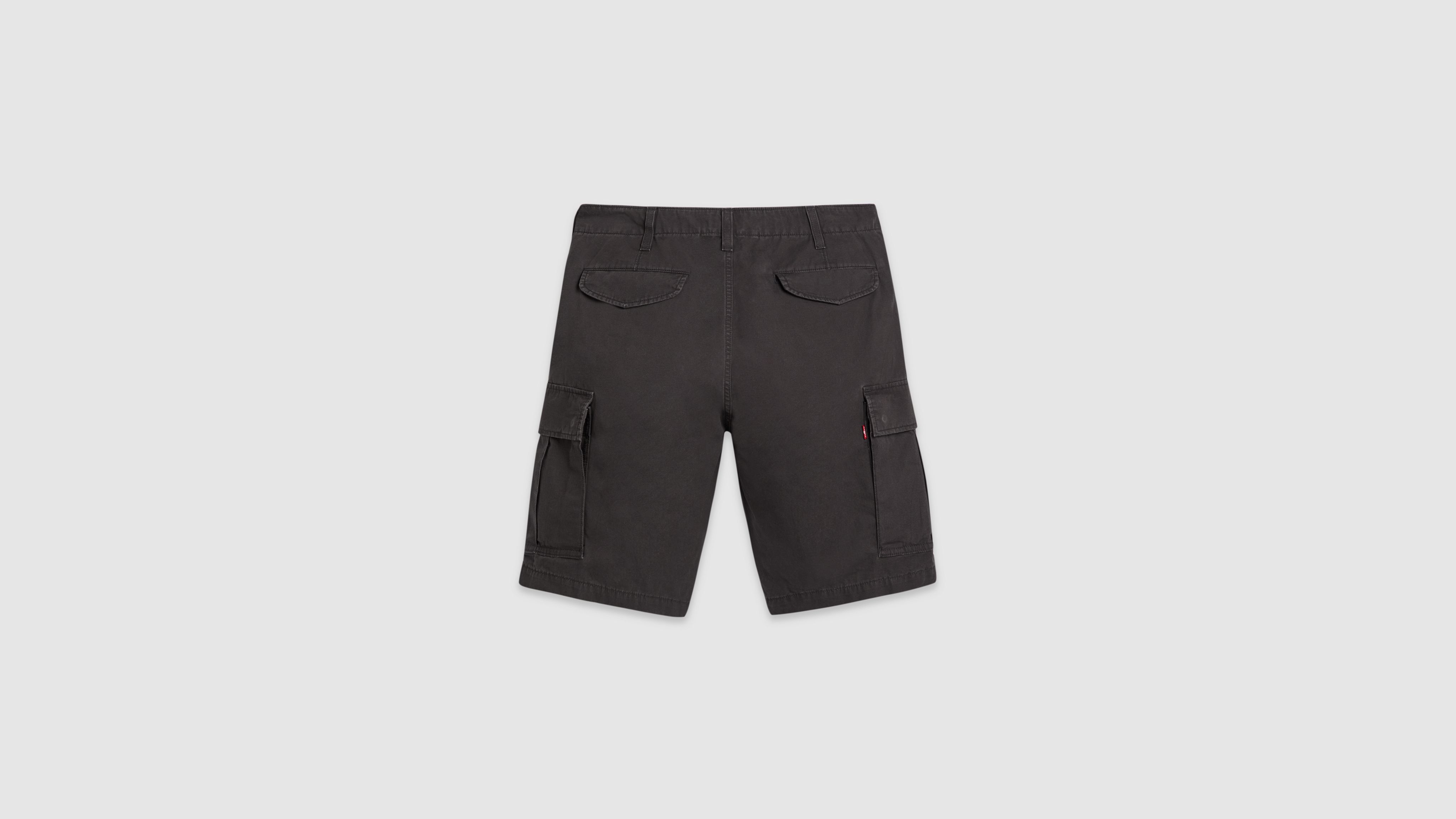 Легкие мужские шорты Carrier Cargo Levi's, цвет Meteorite - Black — фото 4