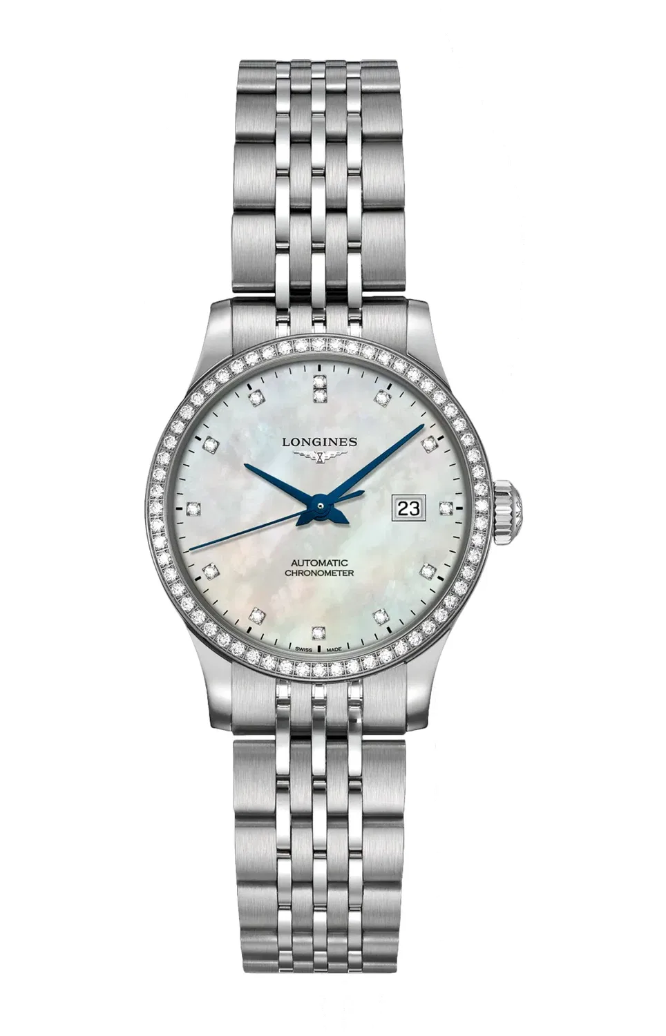 КОЛЛЕКЦИЯ RECORD - L2.321.0.87.6 LONGINES, серебряный