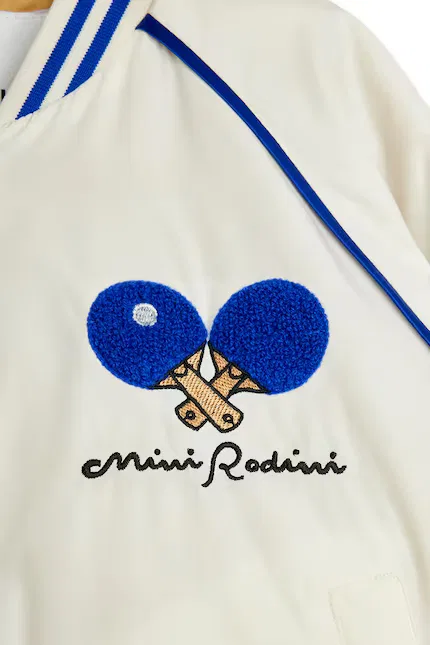 Куртка детская Table Tennis Mini Rodini, белый — фото 4
