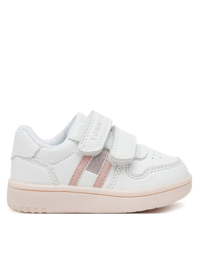 

Кроссовки Flag Low Cut Velcro Sneaker T1A9-33730-1439 M Tommy Hilfiger, белый