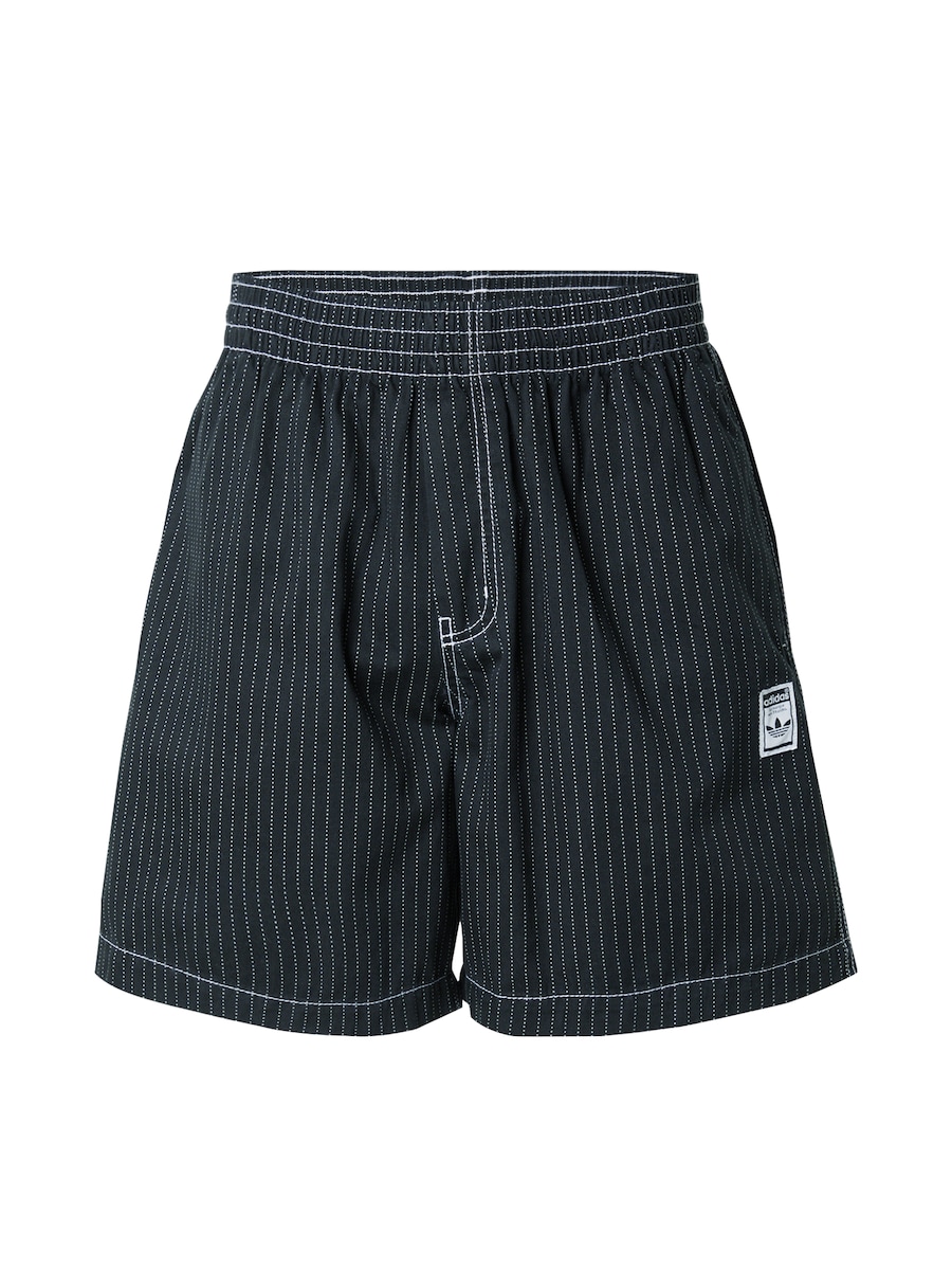 

Брюки свободного кроя ADIDAS ORIGINALS, черный