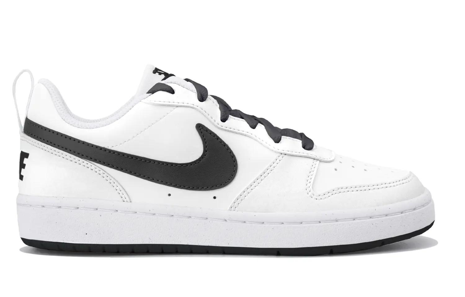 Court Borough Sunny Wind Graffiti Low top Детские скейтбординг кроссовки Черный Белый Серый Подростки Nike, черный белый серый — фото 3