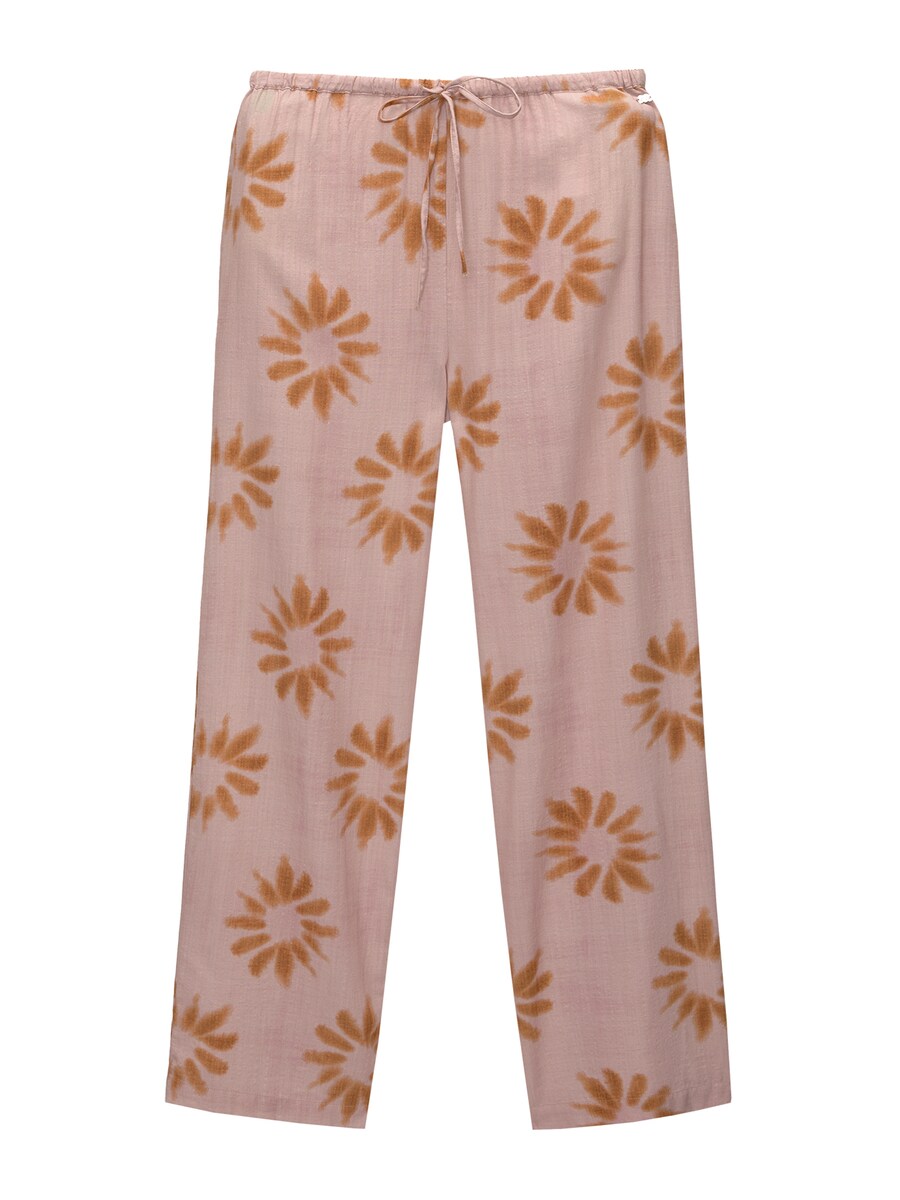 

Тканевые брюки Pull&Bear Wide leg Pants, розовый