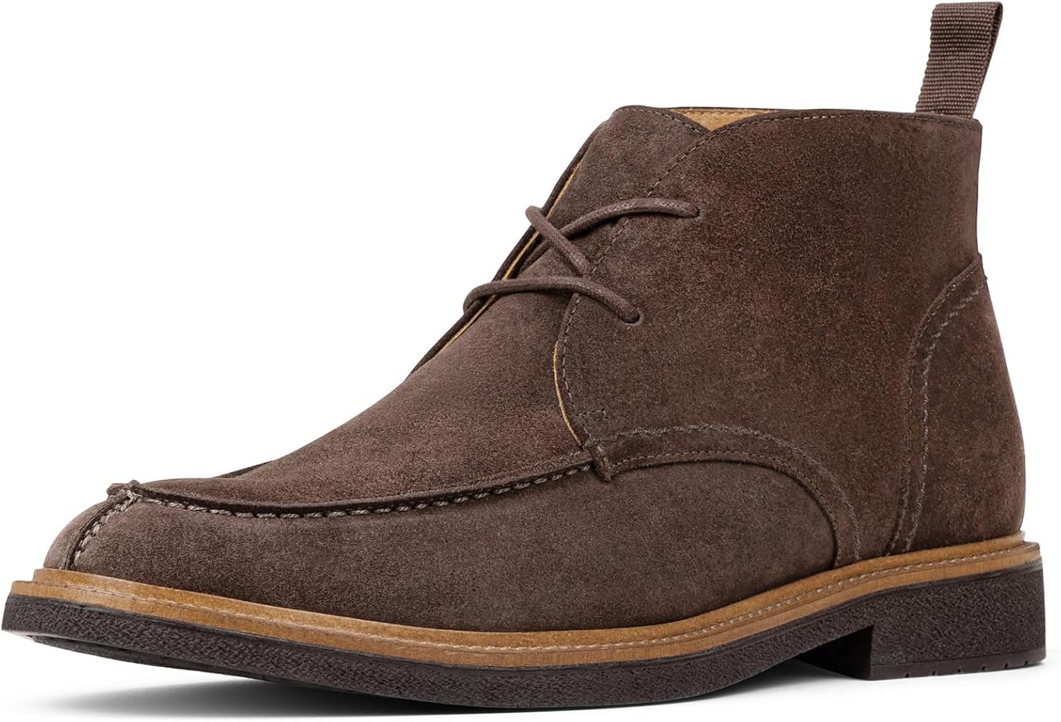 

Мужские замшевые ботинки чанка Donald J Pliner Kingston, Dark Brown