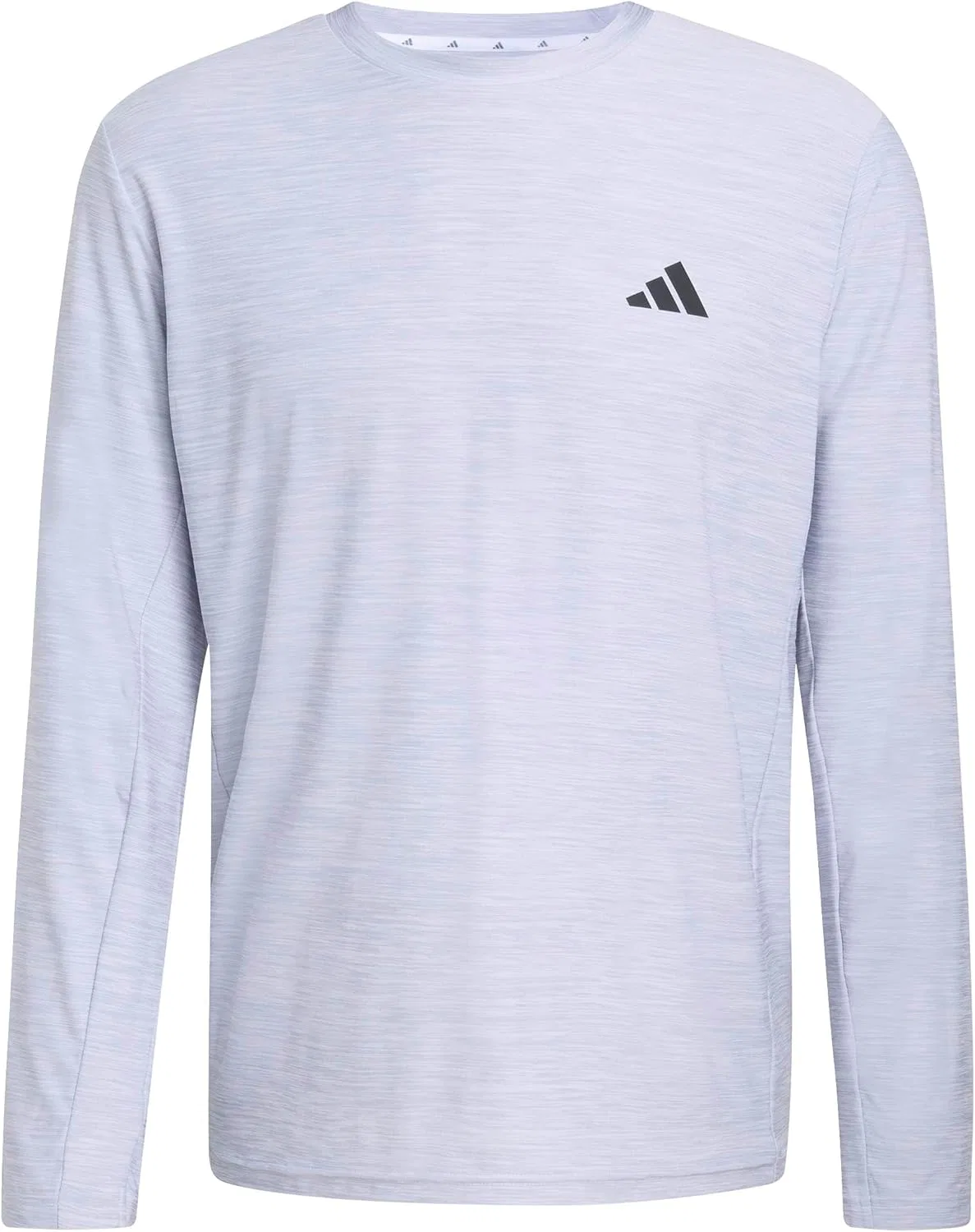 Футболка с длинным рукавом adidas Workout Essentials Flex, White Melange