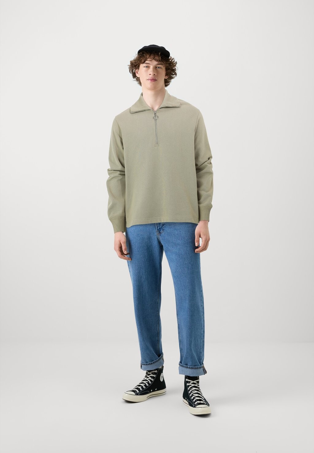 

Спортивный свитер JORHAWTHORN HIGH NECK Jack & Jones, цвет Silver Sage