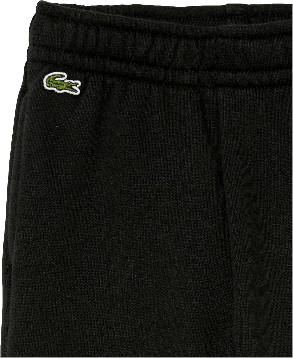 Спортивные брюки Lacoste Классические флисовые, черные — фото 3
