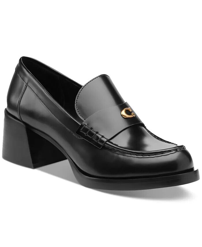 

Женские лоферы Natalie Tailored "C" COACH, черный