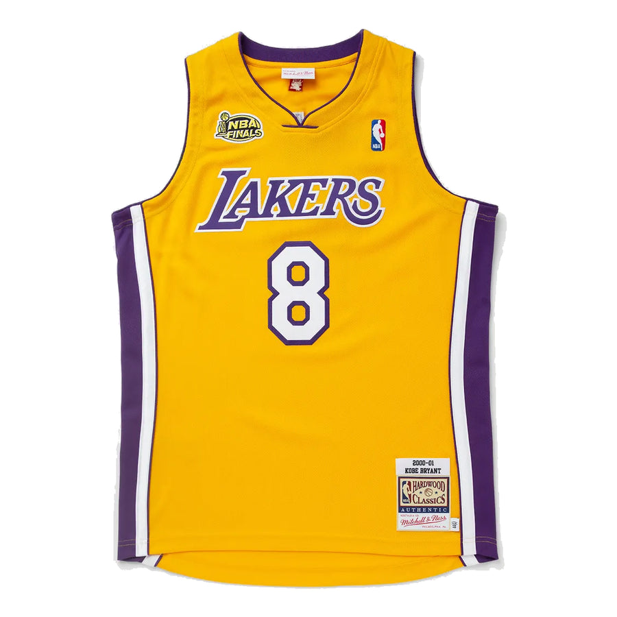 

Джерси Mitchell & Ness NBA Kobe Bryant Los Angeles Lakers 2000/01 Jersey #8, желтый