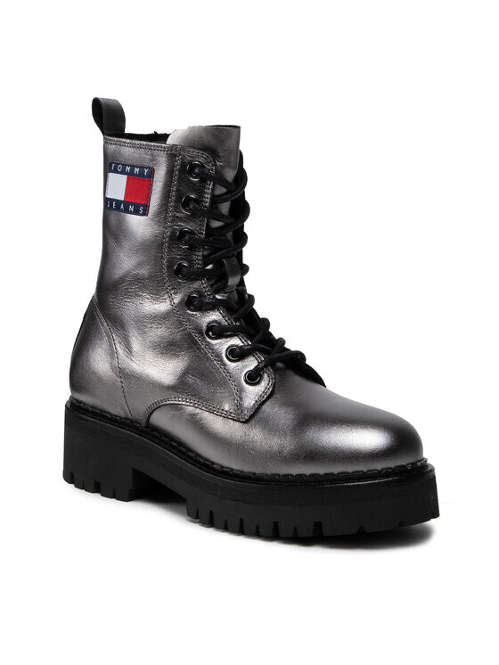 

Сапоги Tommy Jeans, серый