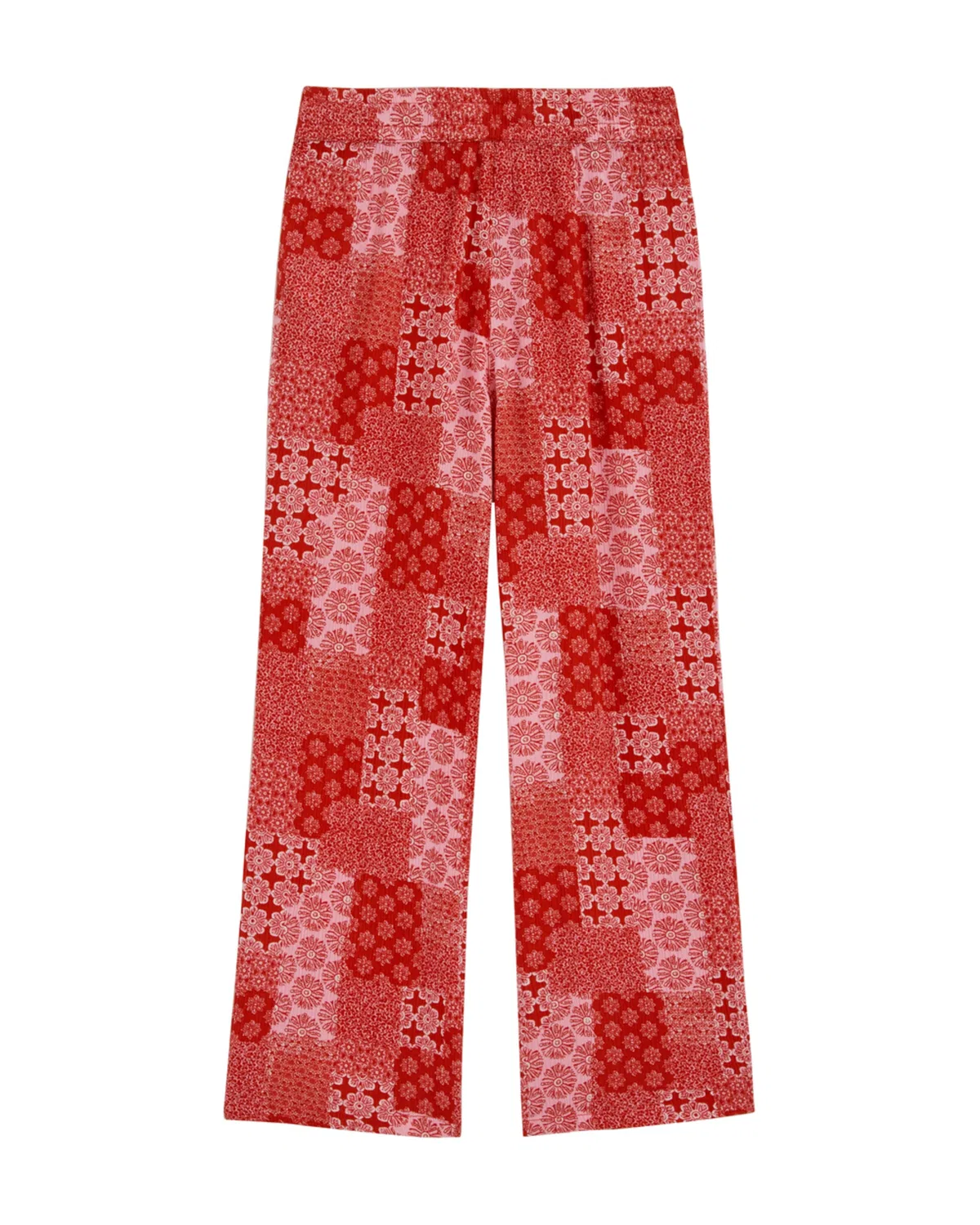 Брюки свободного кроя We Fashion, Red — фото 2
