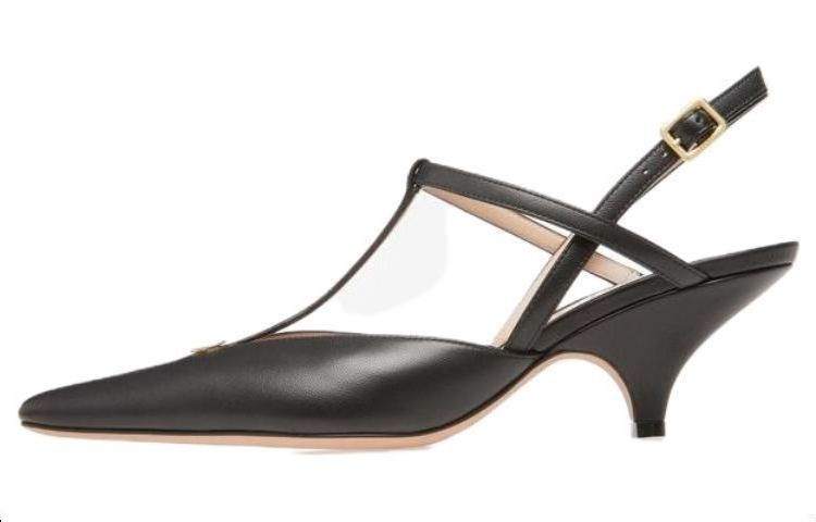 Туфли-лодочки Katy 55 мм с открытой пяткой BALLY, Black