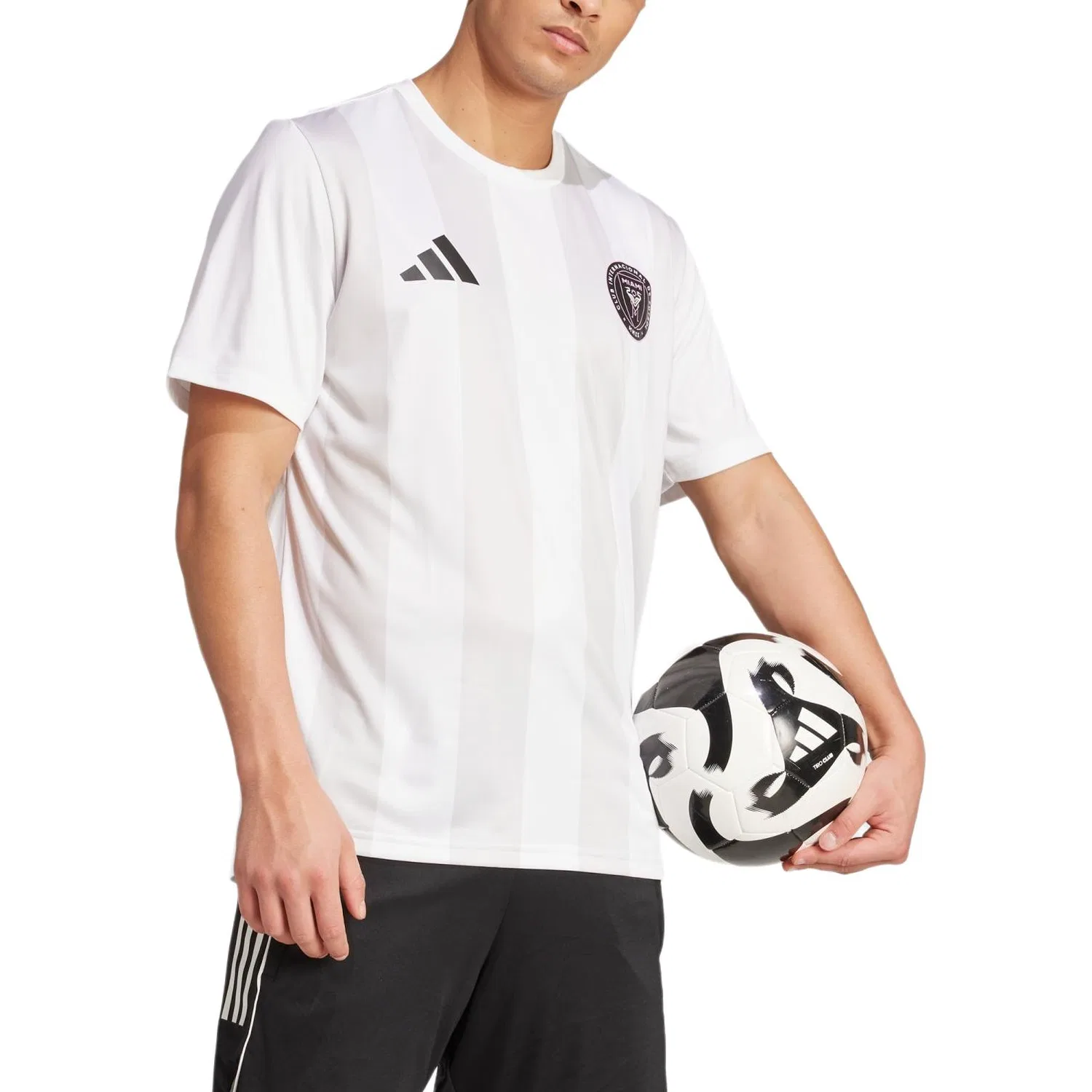 Футболка Adidas Inter Miami CF Messi Away Fan Jersey, White — фото 4