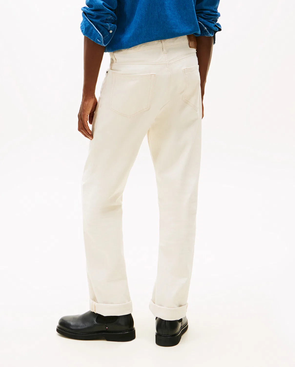 Мужские джинсы relaxed fit River Blanco Tommy Hilfiger, Blanco — фото 3