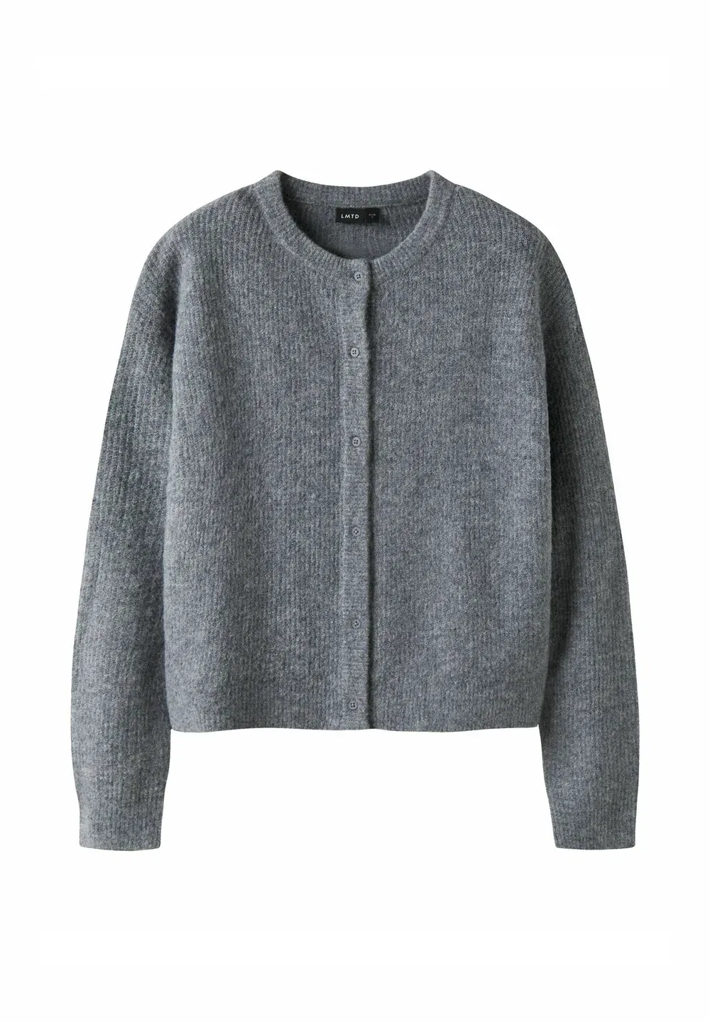 Strickjacke стандартного кроя - кардиган Lmtd, Grey Melange