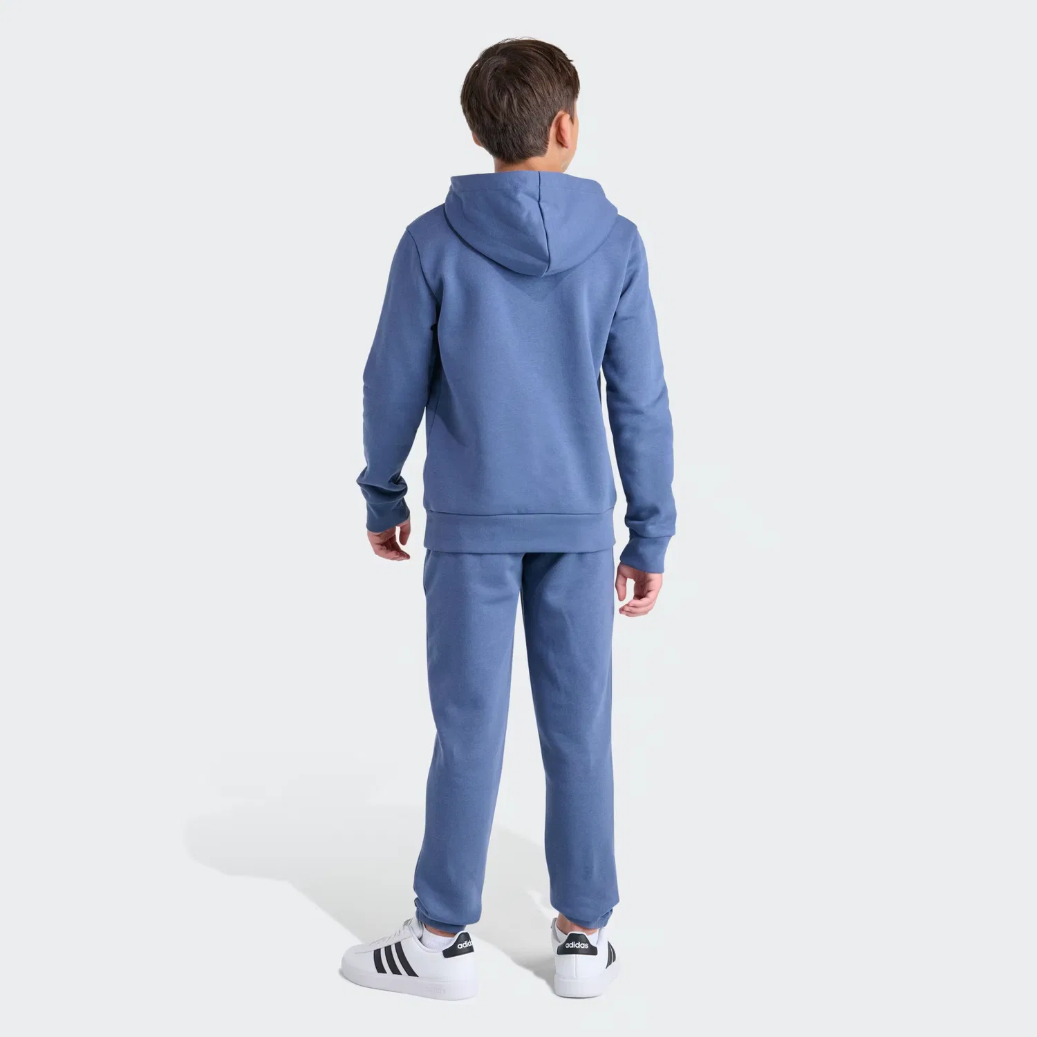 Детский флисовый спортивный костюм из худи и джоггеров Adidas Sportswear, Preloved Ink