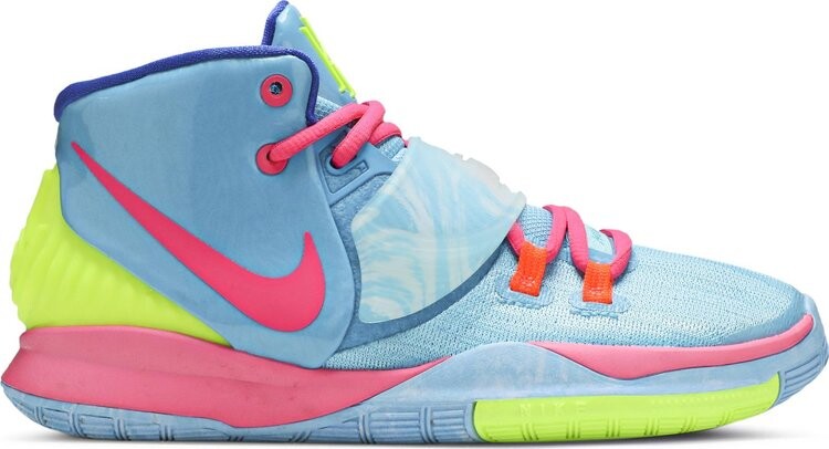 

Кроссовки Nike Kyrie 6 GS 'Pool', синий