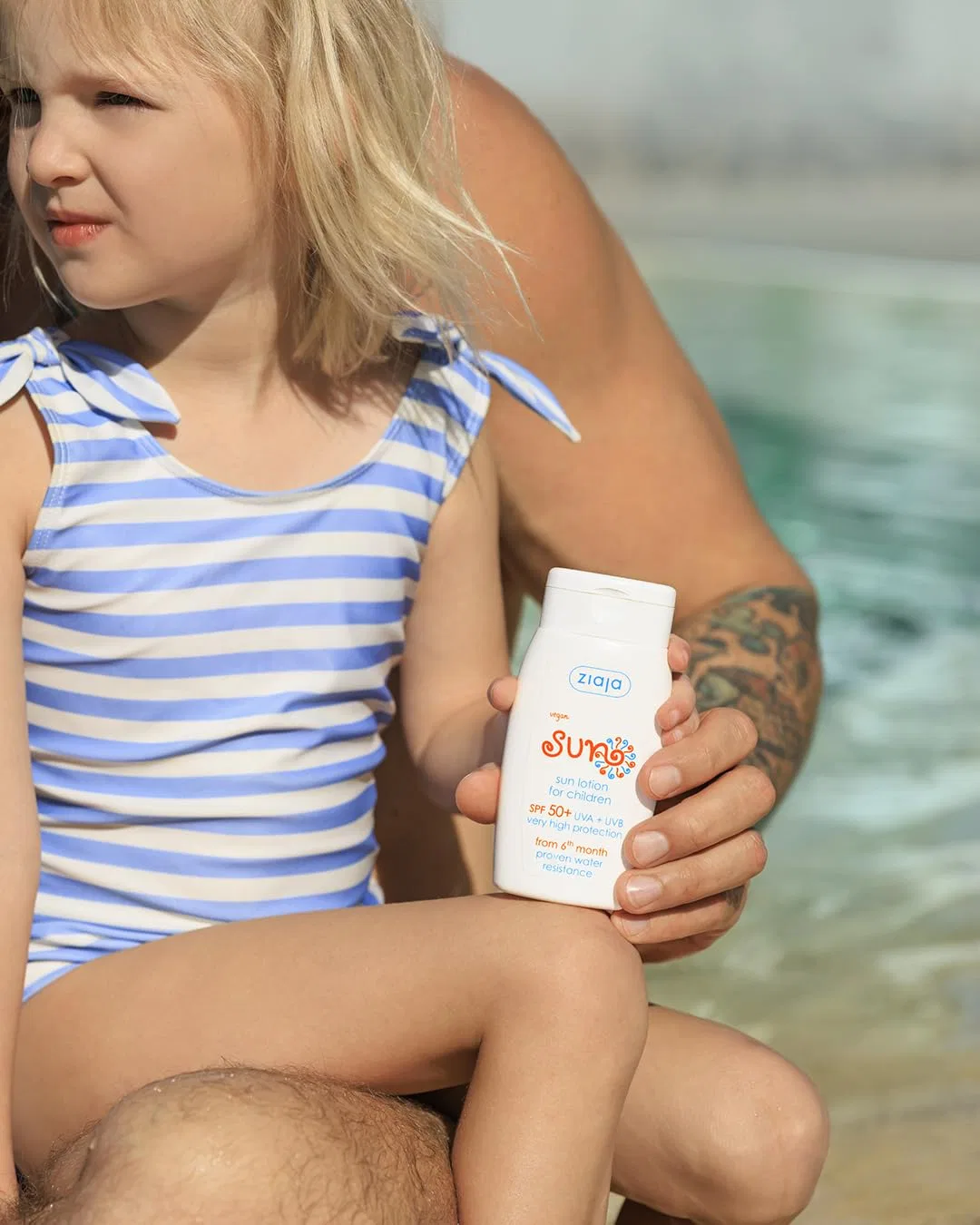 Солнцезащитный лосьон для детей SPF 50+, Ziaja, 125 мл — фото 4