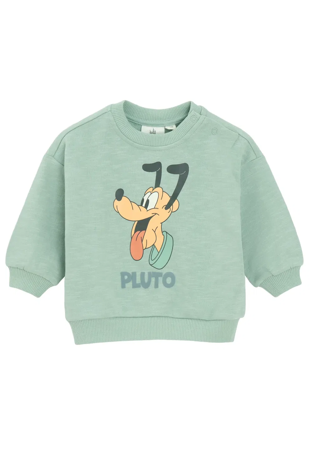 Свитшот с принтом Pluto Cool Club, Grey