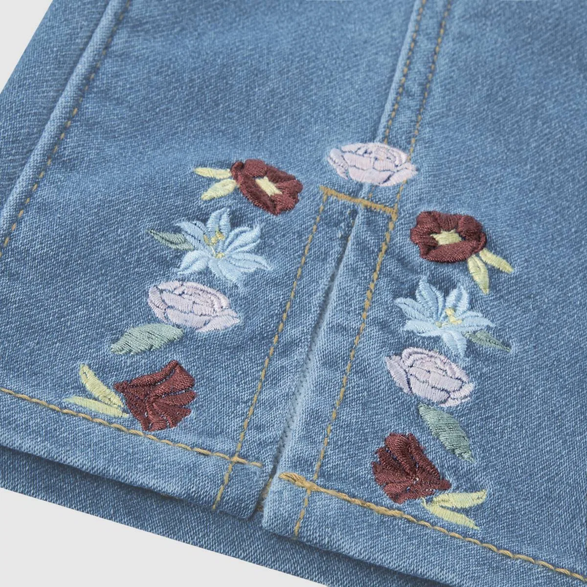 Джинсы Dobby с широкими штанинами для малышей 2T-4T Levi's, Drew Me In - Medium Wash — фото 3