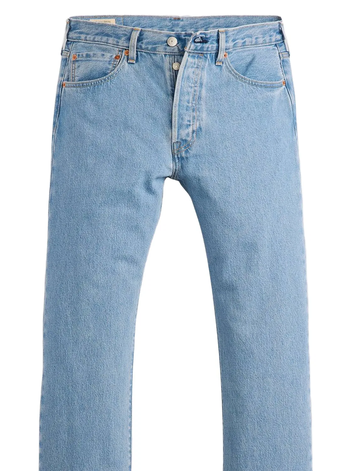 Джинсы прямого кроя светло-голубого цвета Levi's, светло-голубой — фото 2