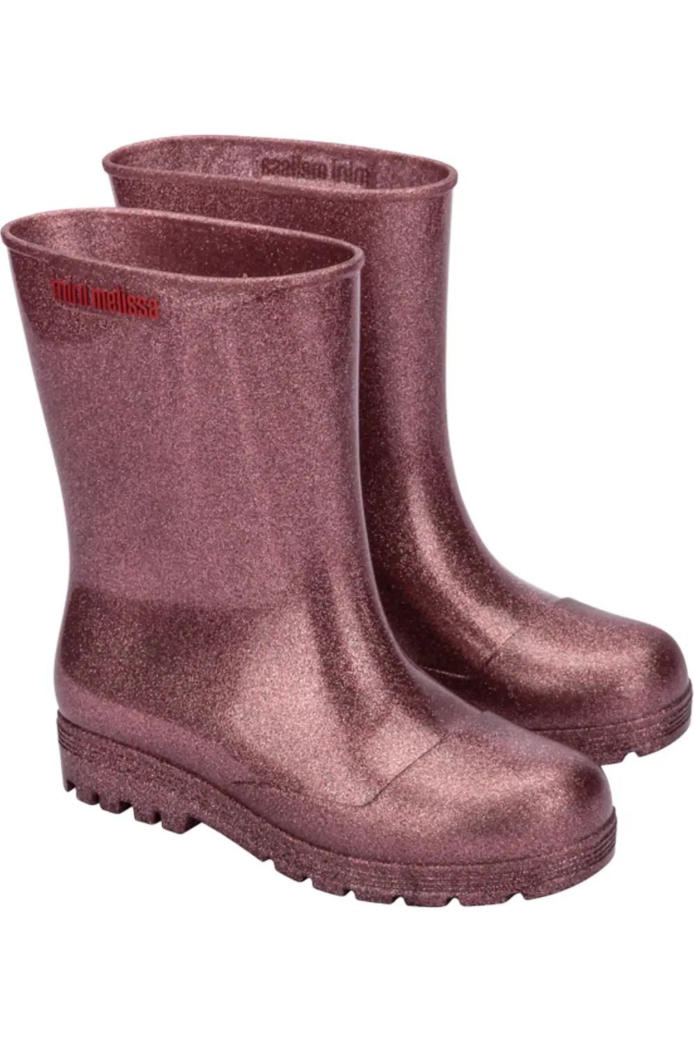 Детские резиновые сапоги ароматизированные Tutti Frutti Melissa, Glitter Pink