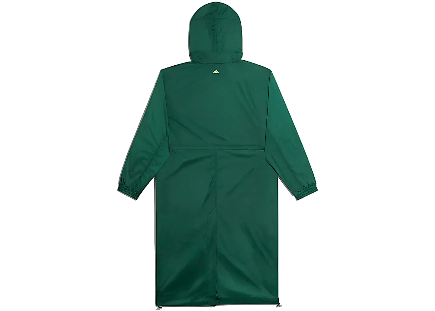 Унисекс-куртка ветрозащитная Jacket Adidas, Dark Green/Hi-Res Yellow — фото 2