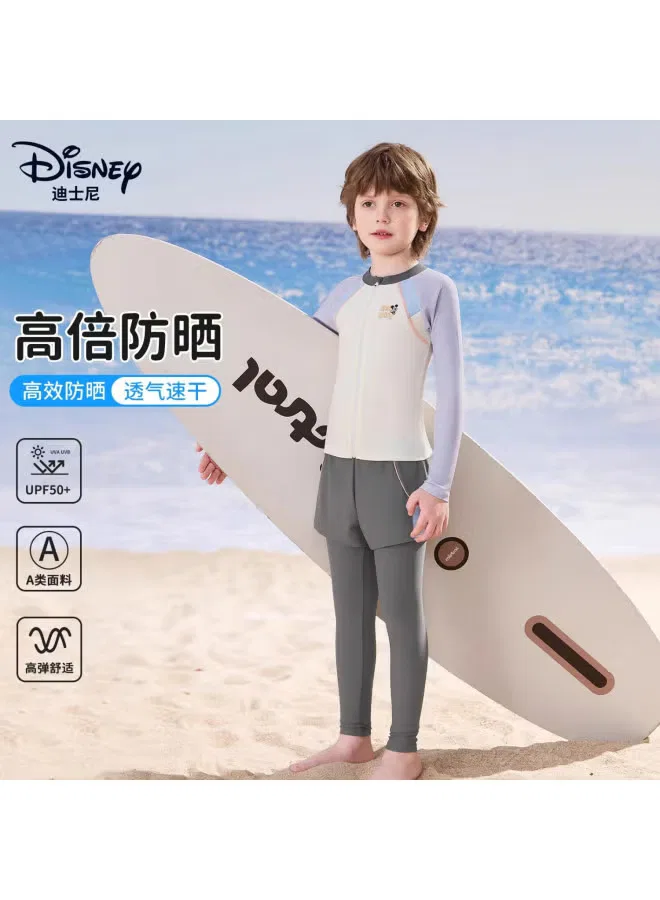 Комплект плавок для мальчика с длинным рукавом Disney, серый