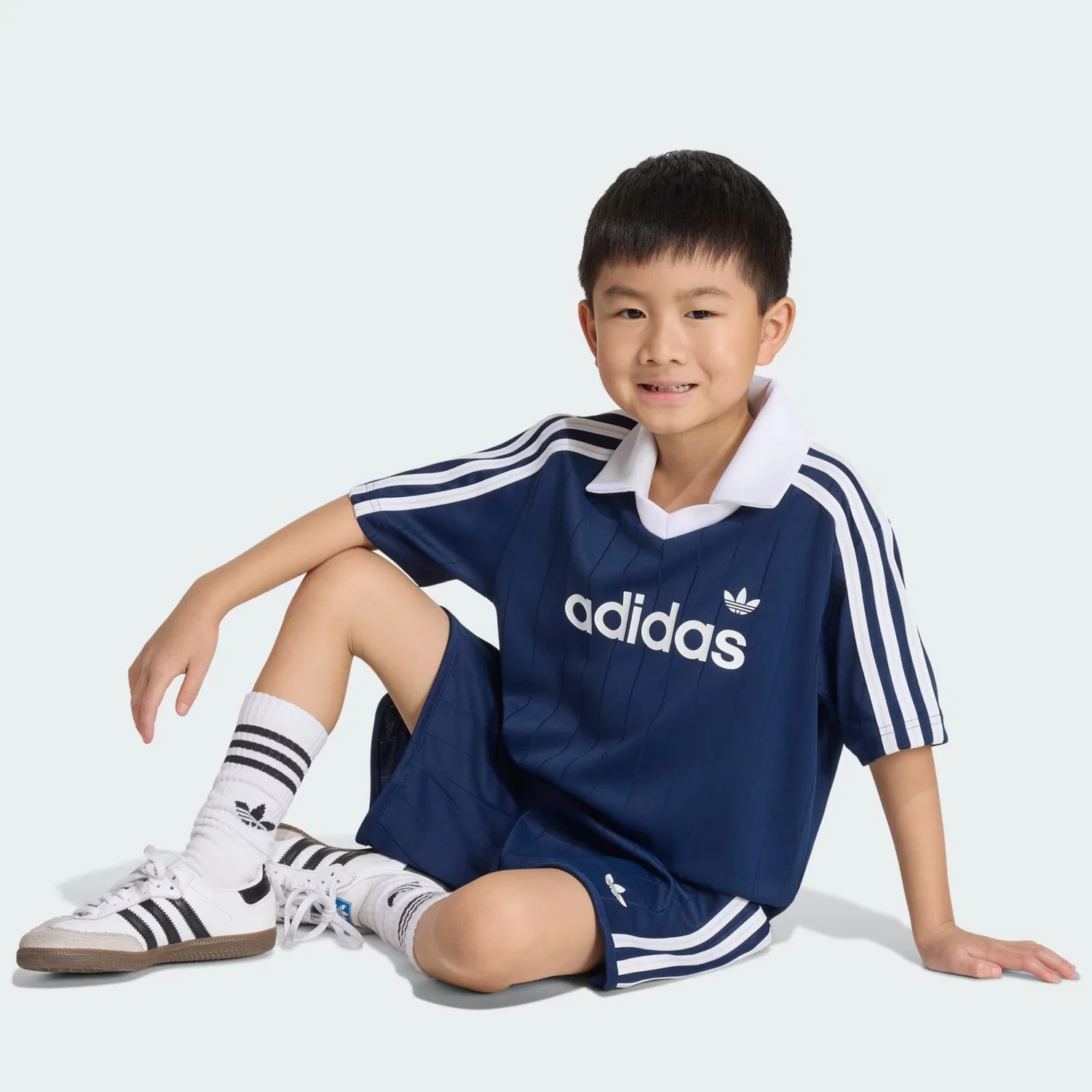 Комплект Adidas Originals в темно-синем цвете — фото 4