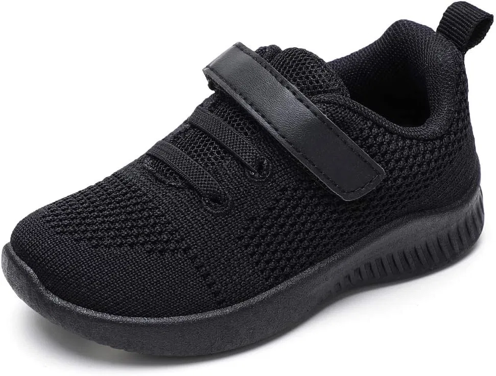 Детские кроссовки для бега и ходьбы nerteo, All Black — фото 2