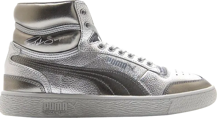 

Кроссовки Puma Ralph Sampson Mid Cloud, серебряный, Серый, Кроссовки Puma Ralph Sampson Mid Cloud, серебряный
