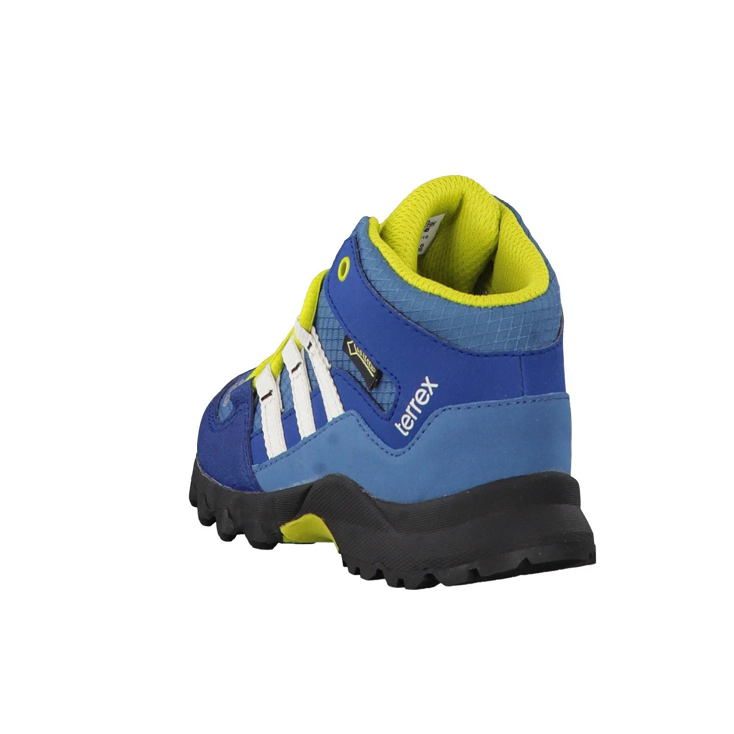 Детские ботинки для мальчиков с принтом Terrex Mid Gtx I Adidas, Light Blue White Blue Azupal Blatiz Acetec — фото 4