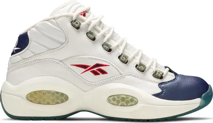 

Кроссовки Reebok Question Mid, белый/темно-синий