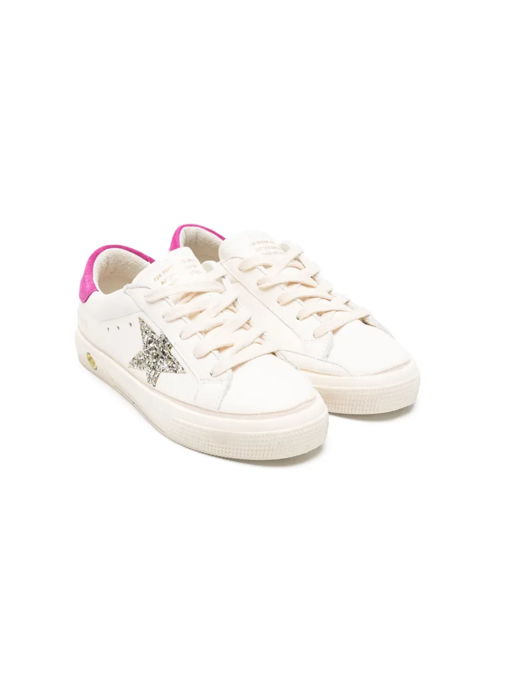 Кеды May Young Golden Goose Kids, белый