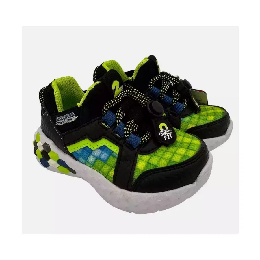 Детские спортивные кроссовки Lıl Mega-Craft Skechers, Черно-синий
