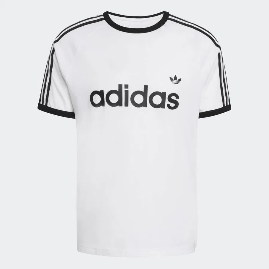 Футболка с длинным рукавом 3S Ringer T adidas, Белый
