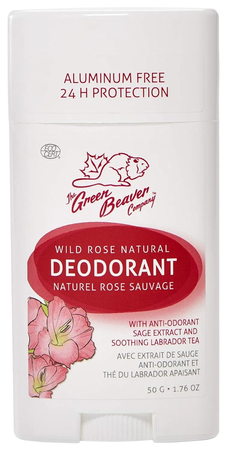 Дезодорант, Аромат Wild Rose, The Green Beaver Company, 50 мл