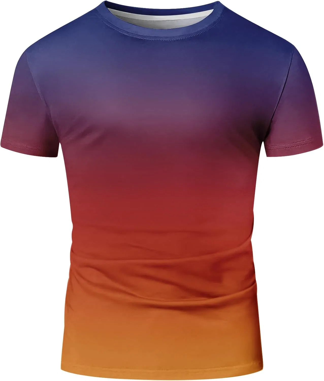 Мужская футболка с градиентом Hawaiian, Gradient Color14 — фото 4