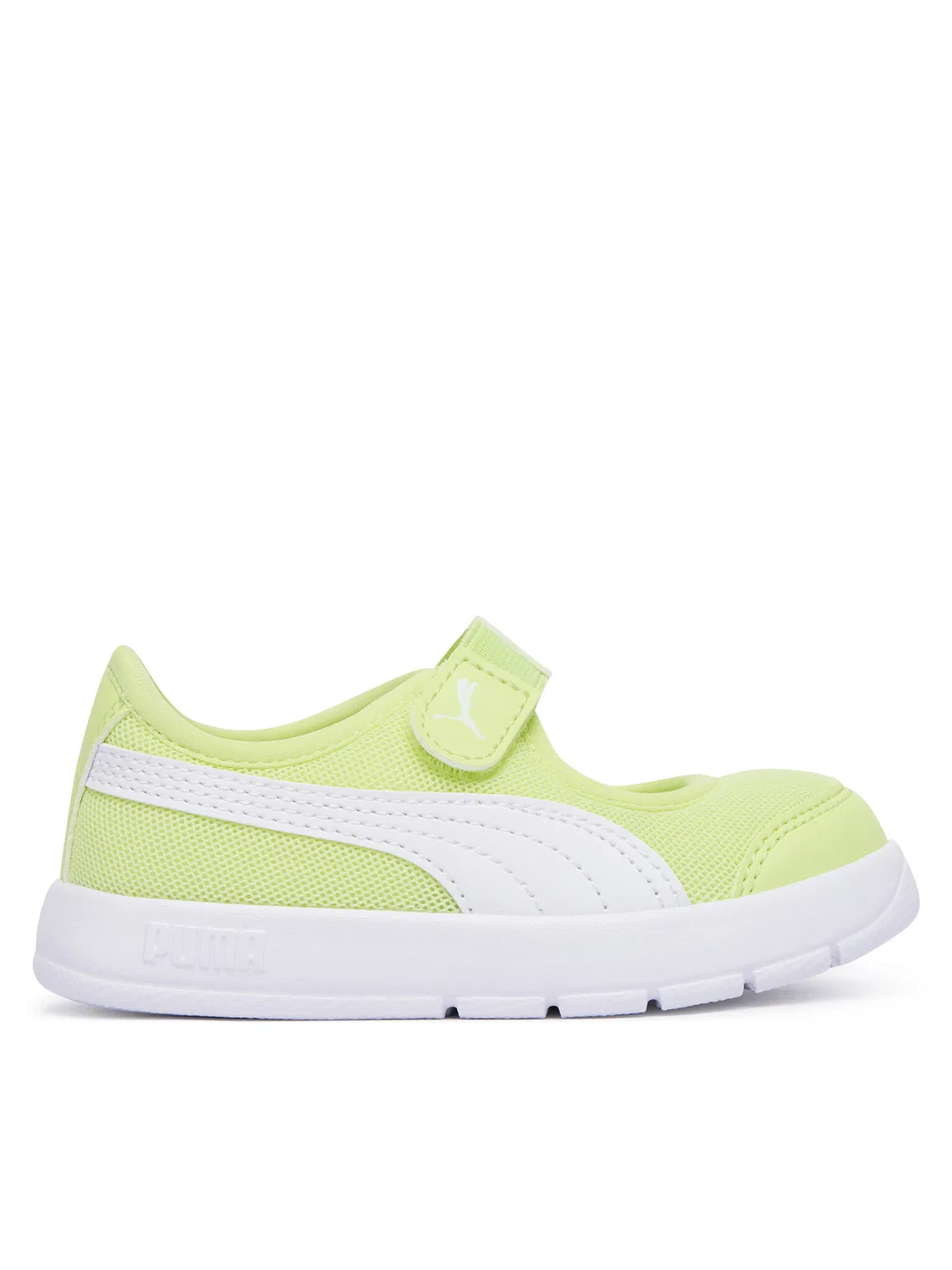 Кроссовки для девочки Courtflex Lina Inf Puma, зеленый