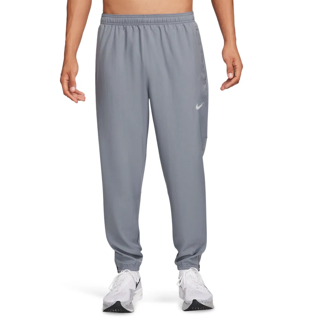 Мужские беговые брюки Challenger Woven Dri-FIT Nike, цвет Smoke Grey/Black/Reflective Silv