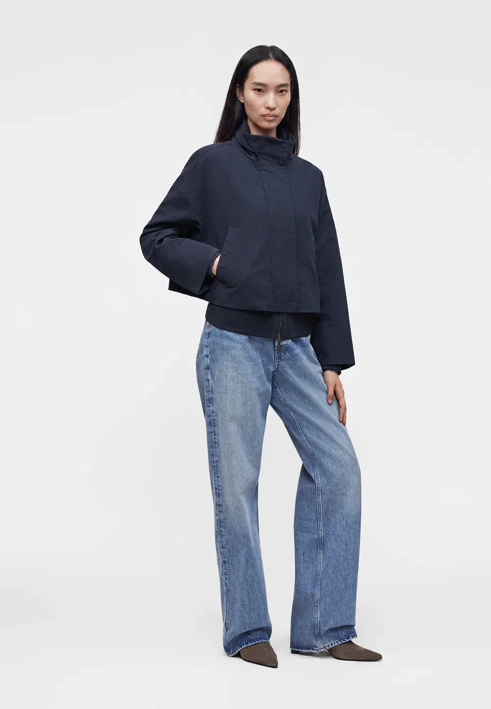 Куртка - легкая куртка Emporio Armani, Navy Blue — фото 2