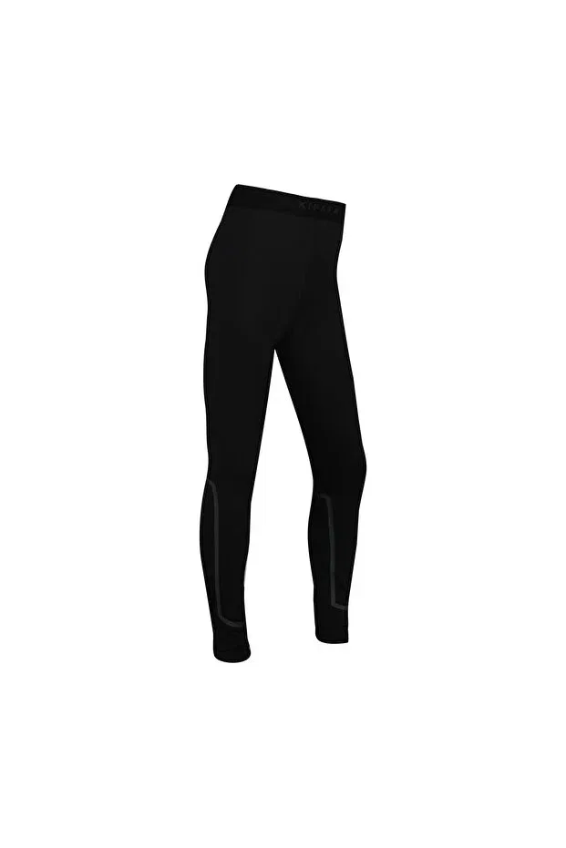 Детские лосины для девочек с длинным рукавом Keepconfort 100 Decathlon, Black