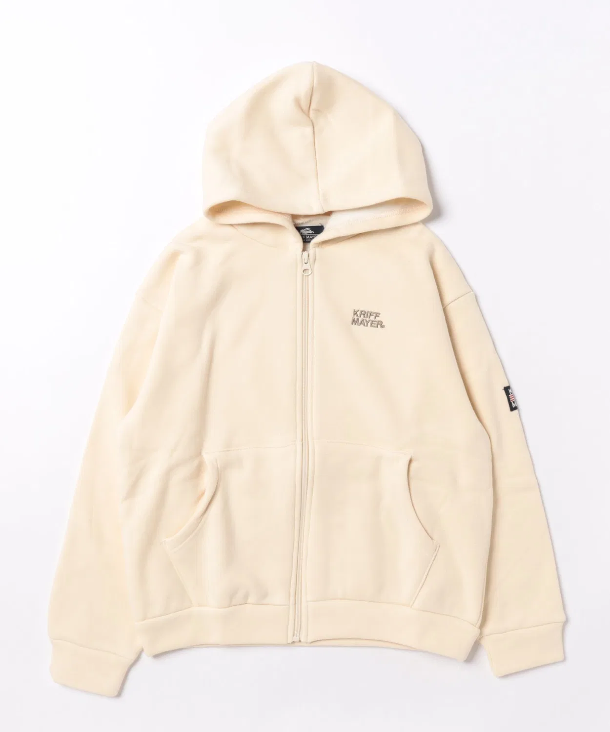 Детский худи с молнией из флиса KRIFF MAYER Kid's Collection, Natural