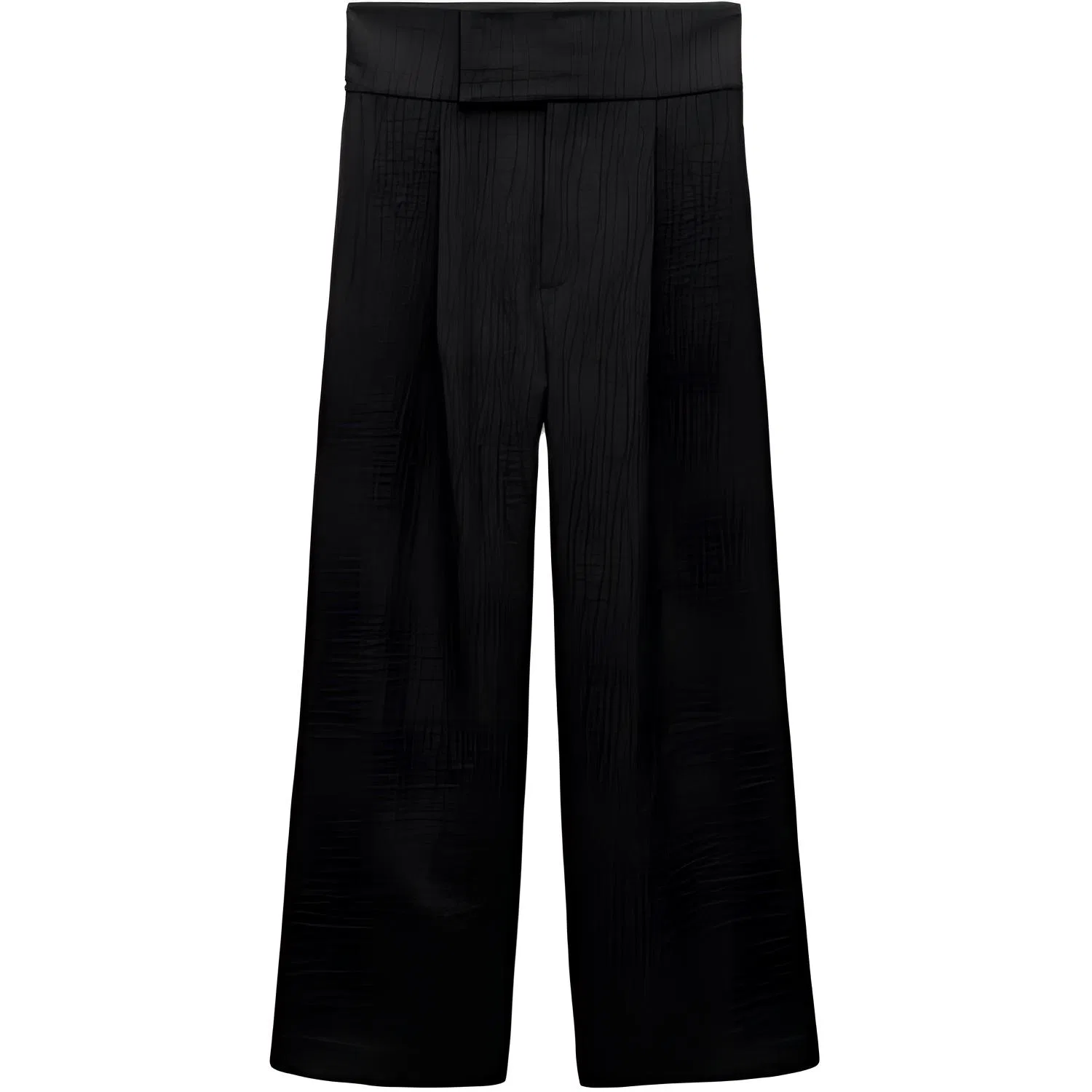 Женские брюки повседневные широкие X AO YES AO YES ZARA, Black