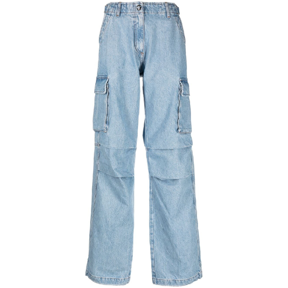 

Джинсы Coperni Denim Cargo, голубой