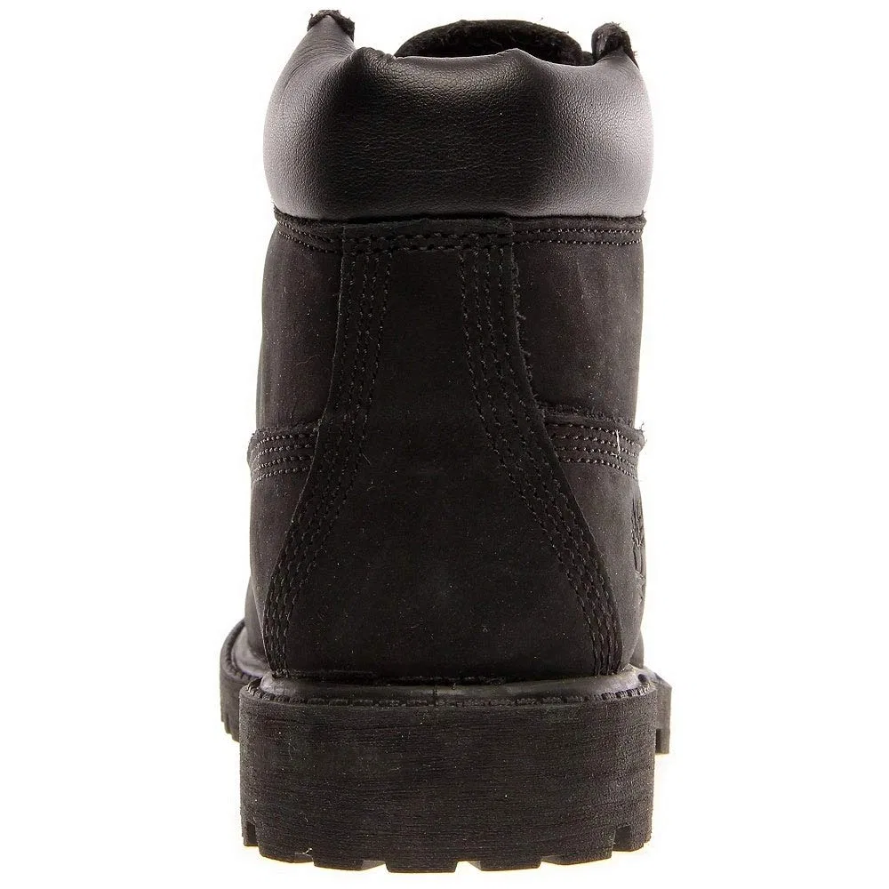 Детские ботинки для мальчиков с высоким берцем Timberland TB012807, Черный — фото 3