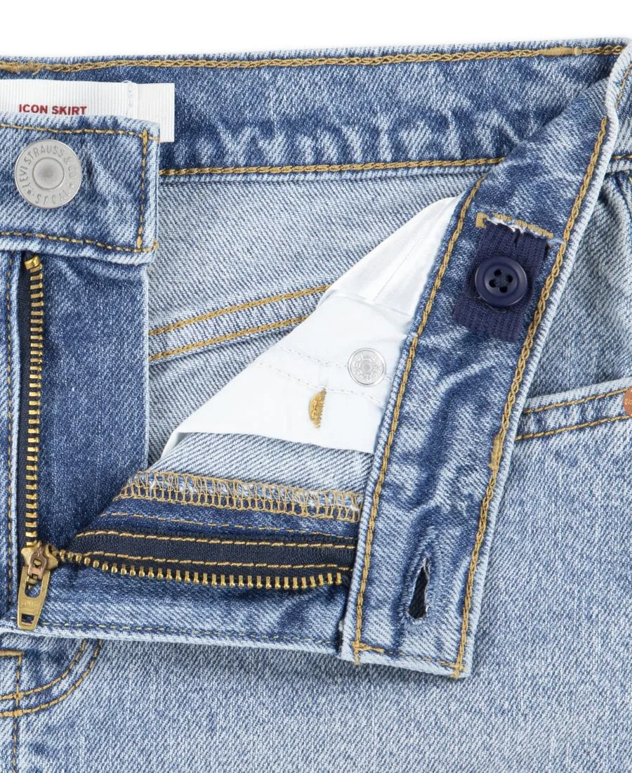 Юбка Icon Denim Levi's, Coastal Drift — фото 3