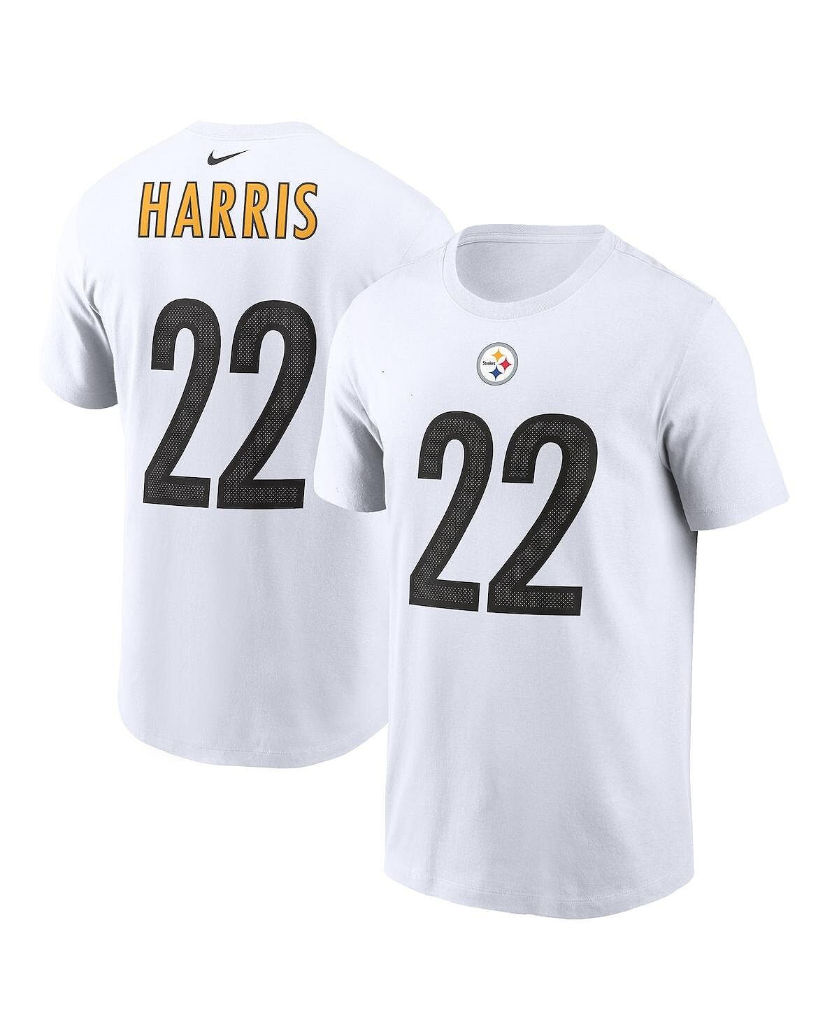 

Футболка Nike Najee Harris Pittsburgh Steelers, белый