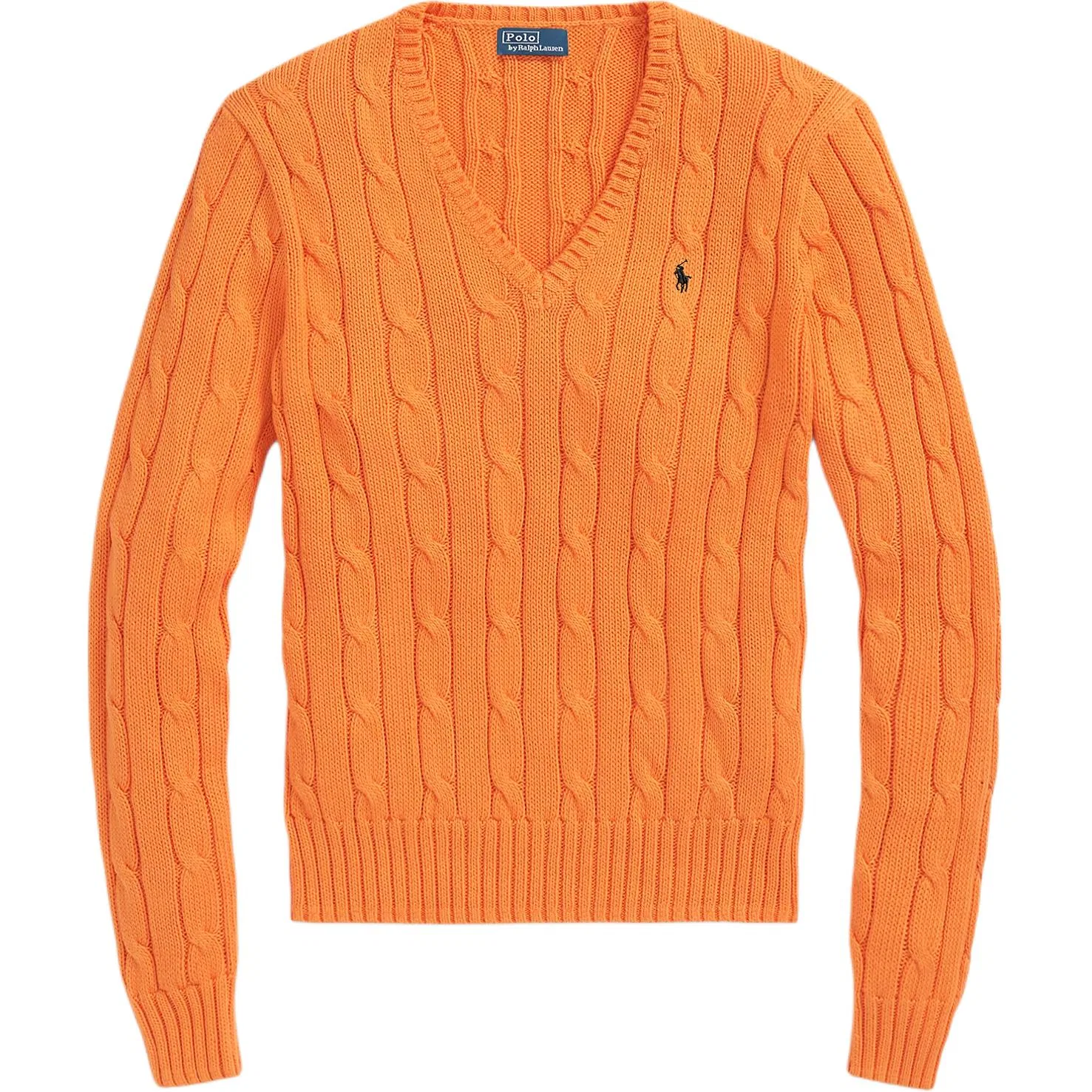 Женский свитер оранжевый Polo Ralph Lauren